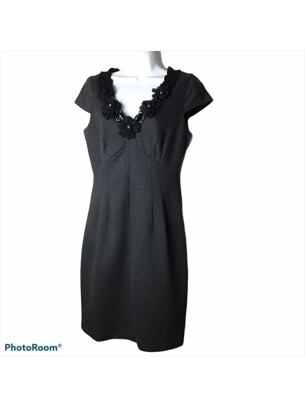 Taylor Gray  Cap Sleeve Career Dress